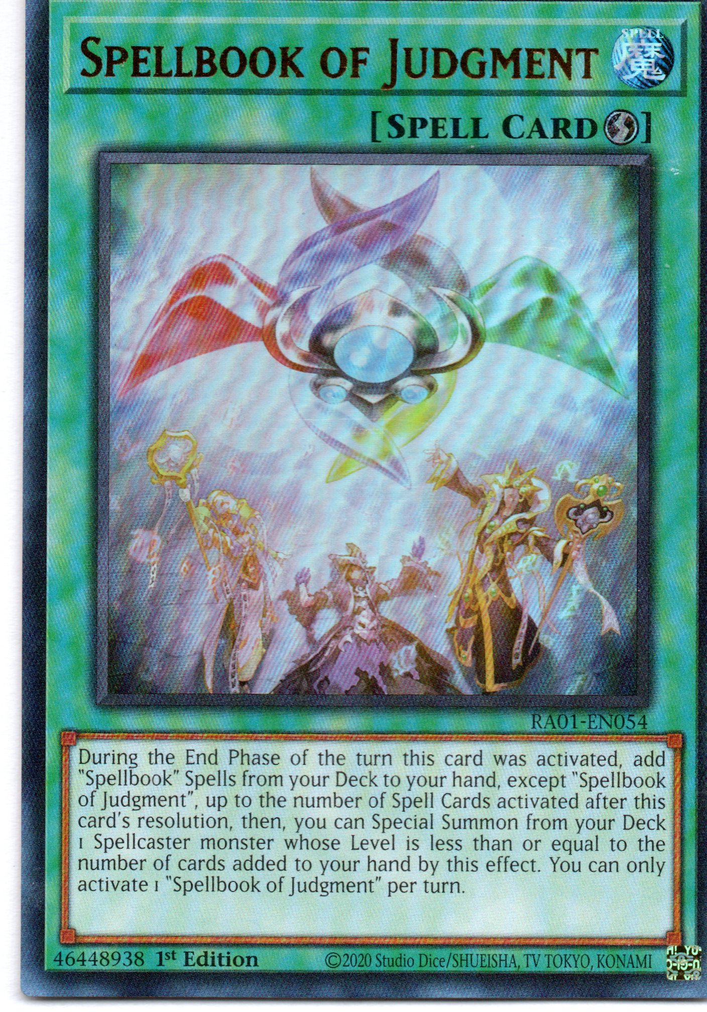 Spellbook of Judgment RA01-EN054 Ultra rare