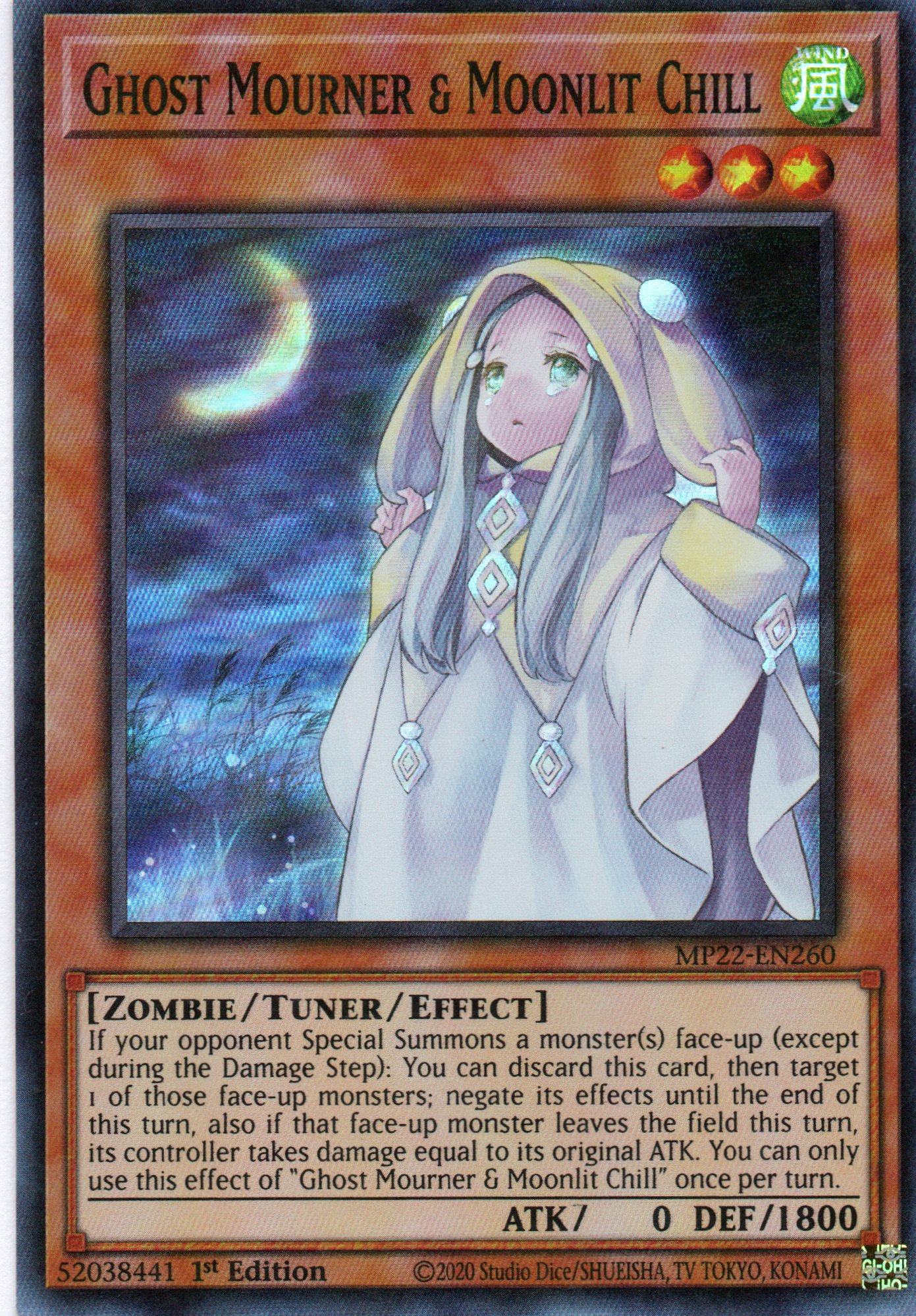 Ghost Mourner & Moonlit Chill MP22-EN260 Super rare