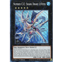 Number C32: Shark Drake Leveiss ROTA-EN041 Super rare