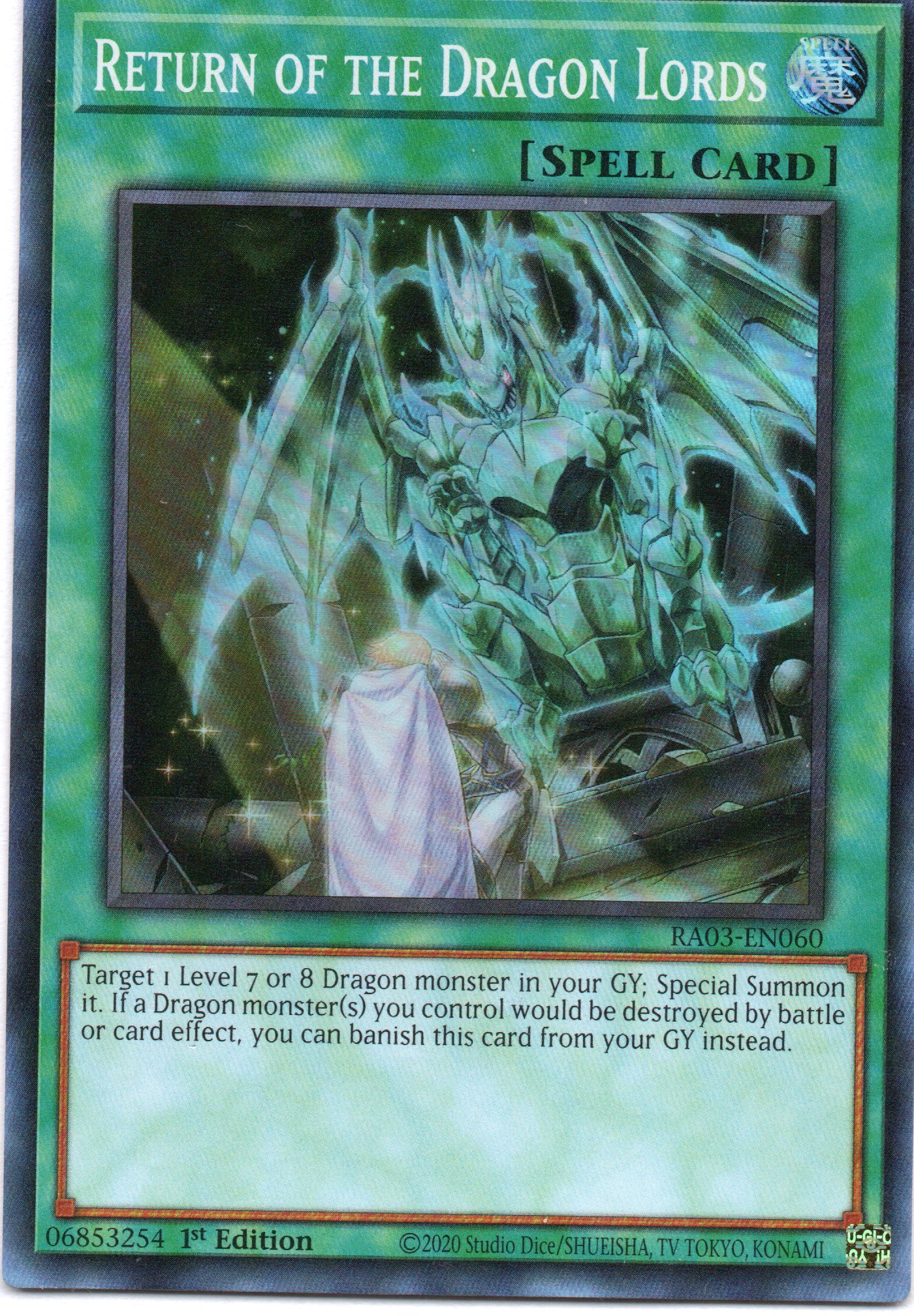 Return of the Dragon Lords RA03-EN060 Super rare