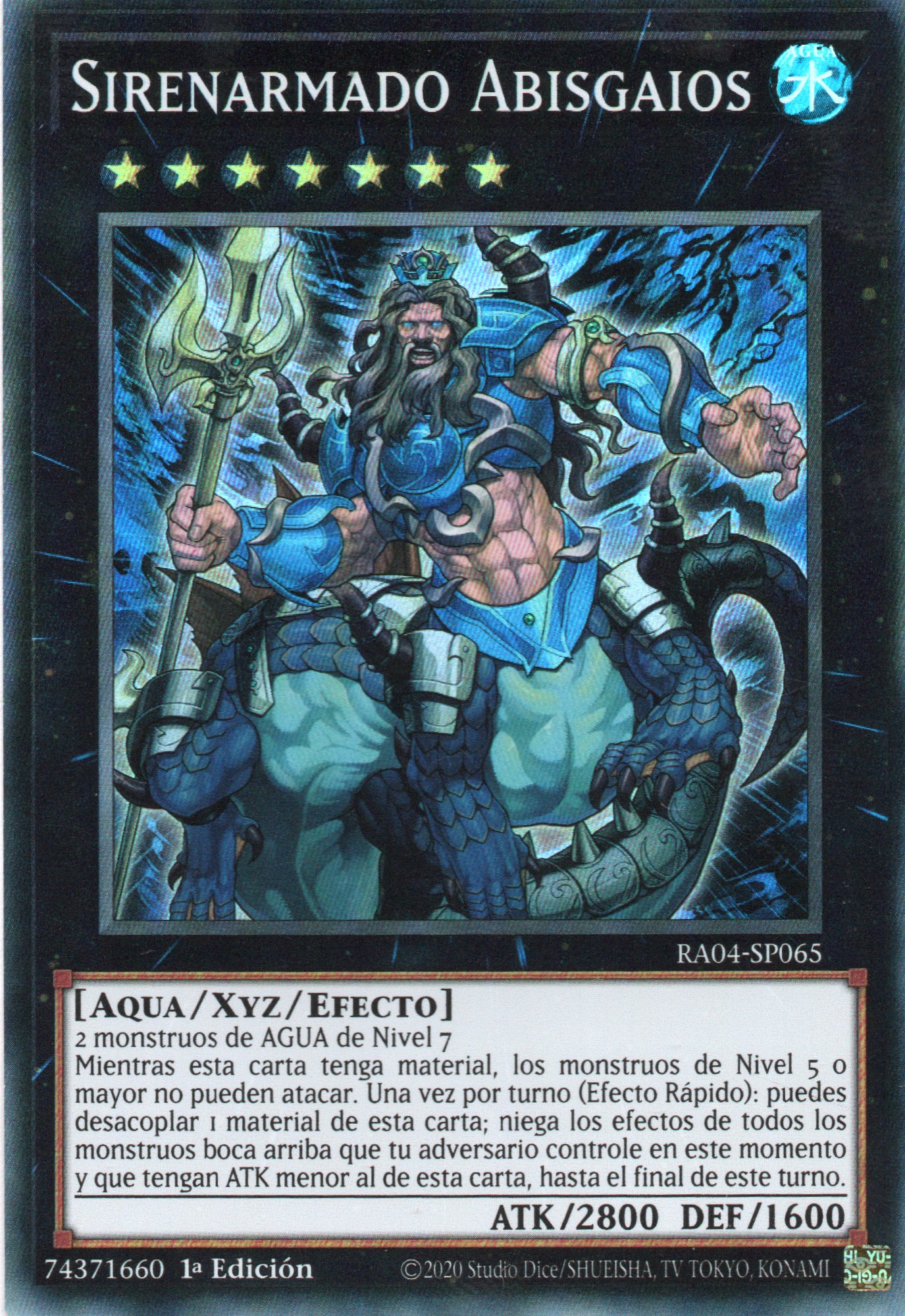 Sirenarmado Abisgaios RA04-SP065 Super rare