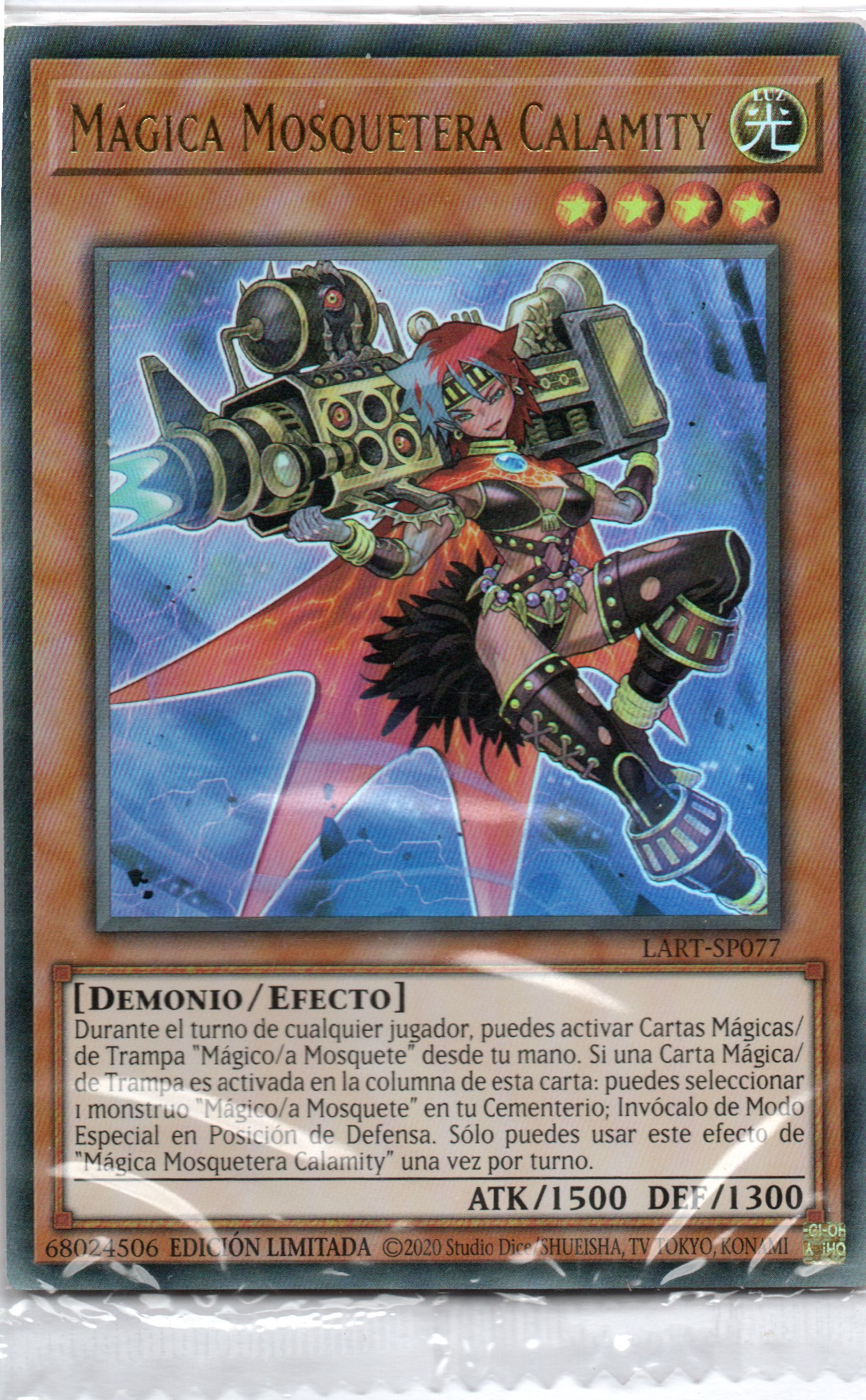 Magica Mosquetera Calamity LART-SP077 Ultra rare
