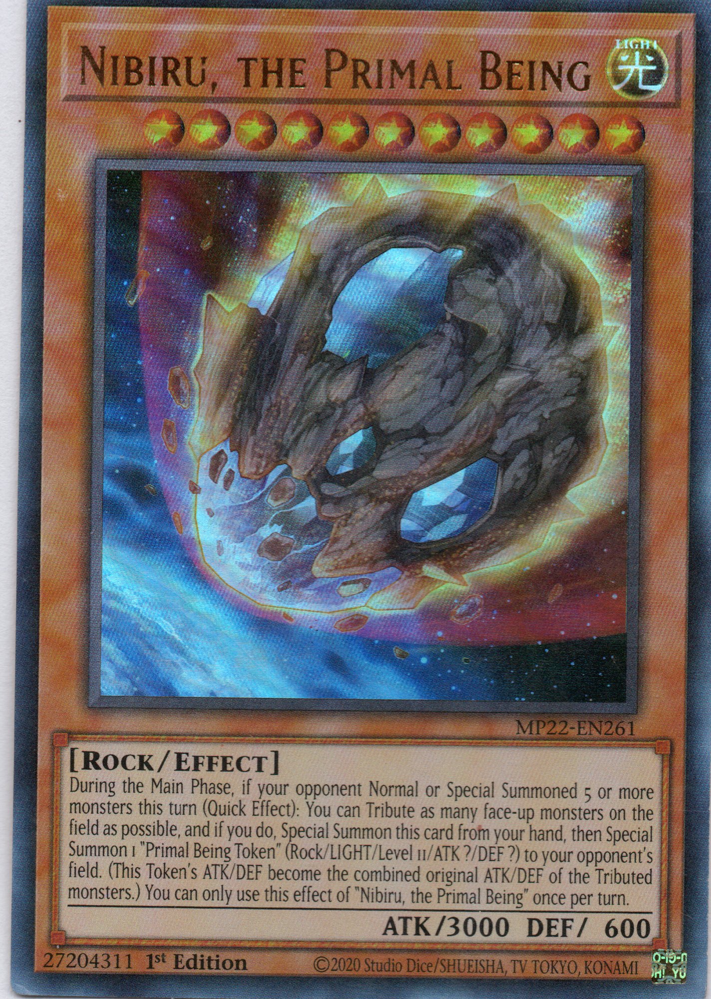 Nibiru, the Primal Being MP22-EN261 Ultra rare