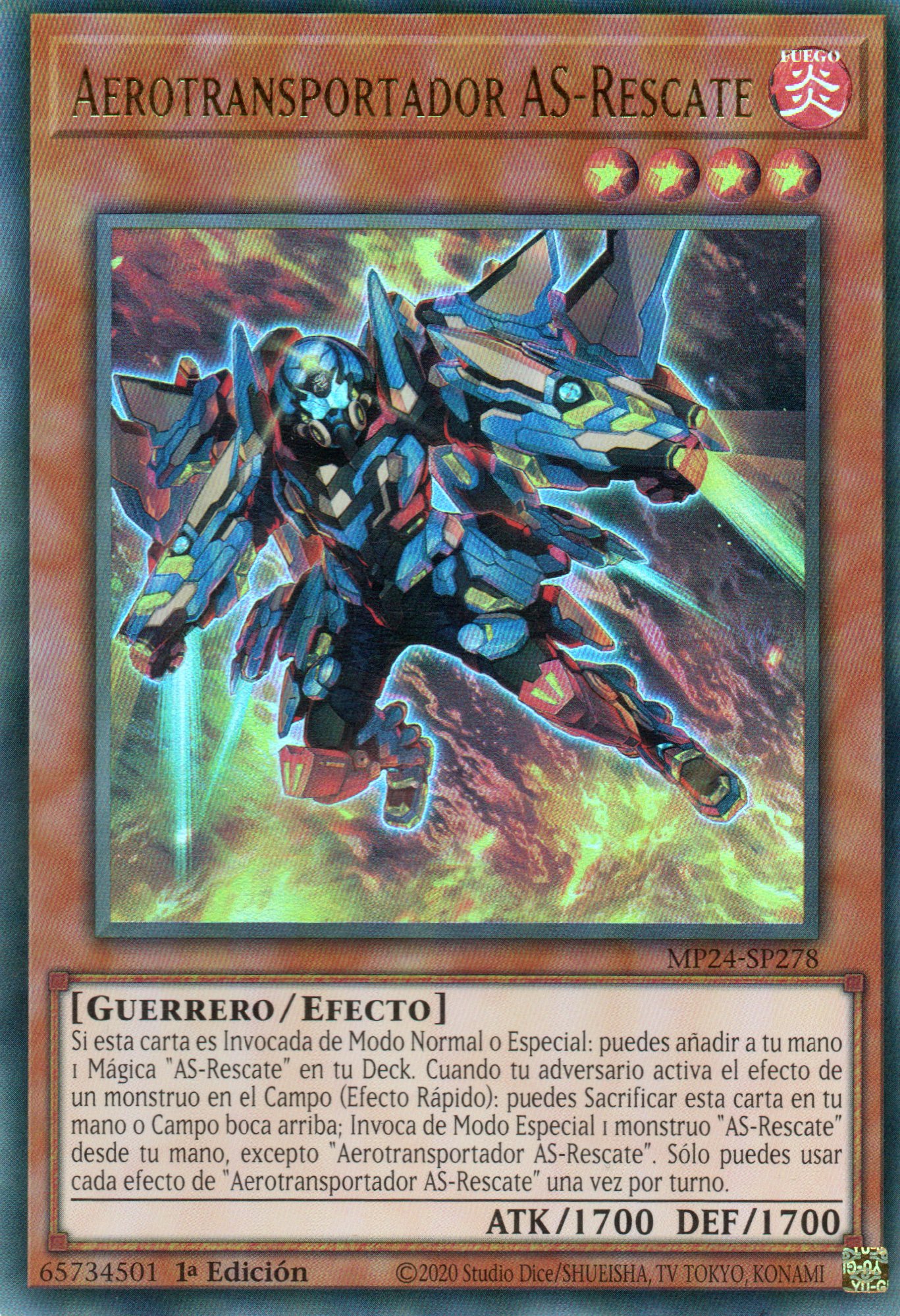 Aerotransportador As-Rescate MP24-SP278 Ultra rare