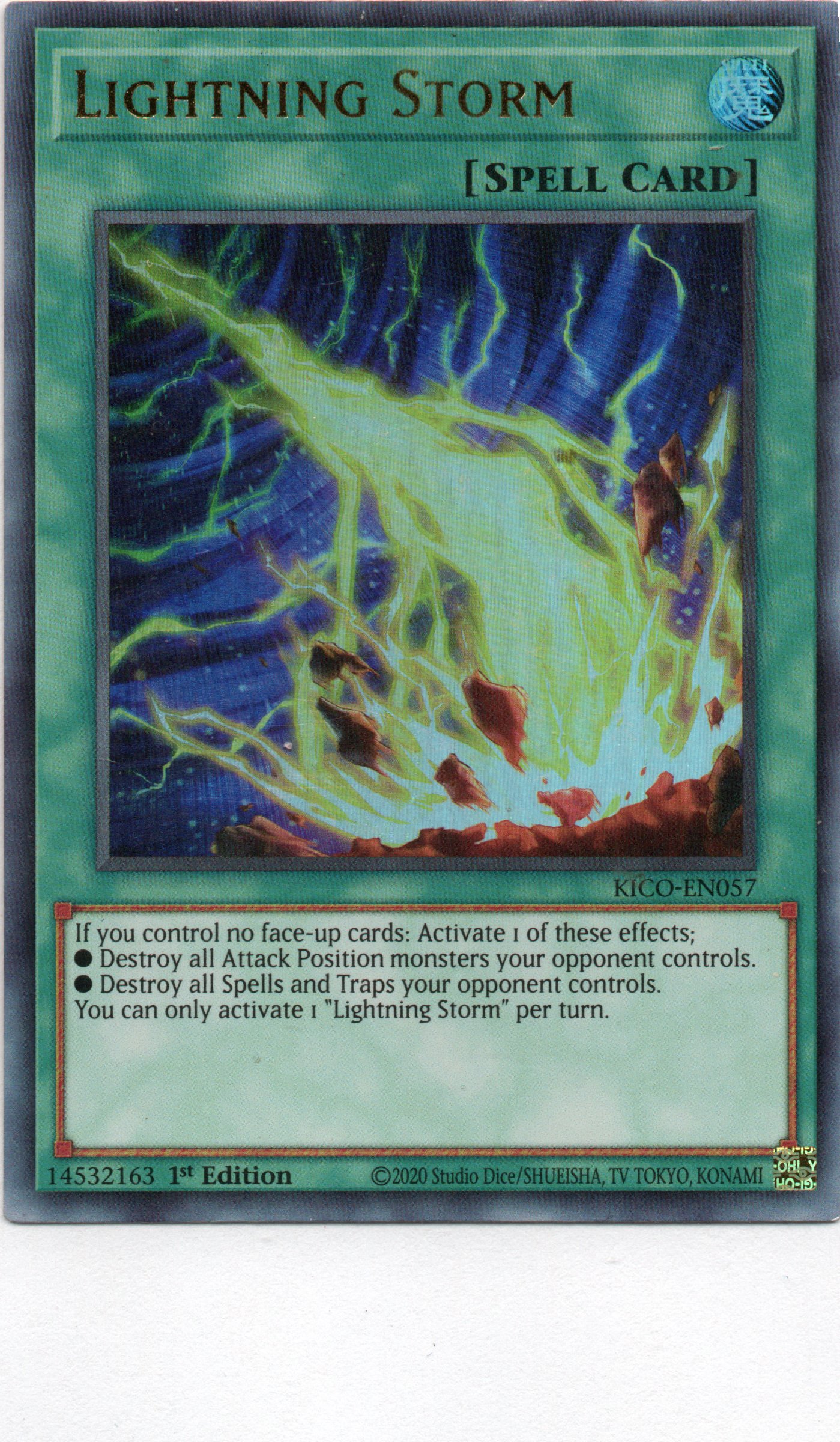 Lightning Storm KICO-EN057 Ultra rare