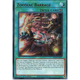 Zoodiac Barrage RA04-EN091 Ultra rare