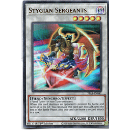 Stygian Sergeants STAS-EN041 Ultra rare