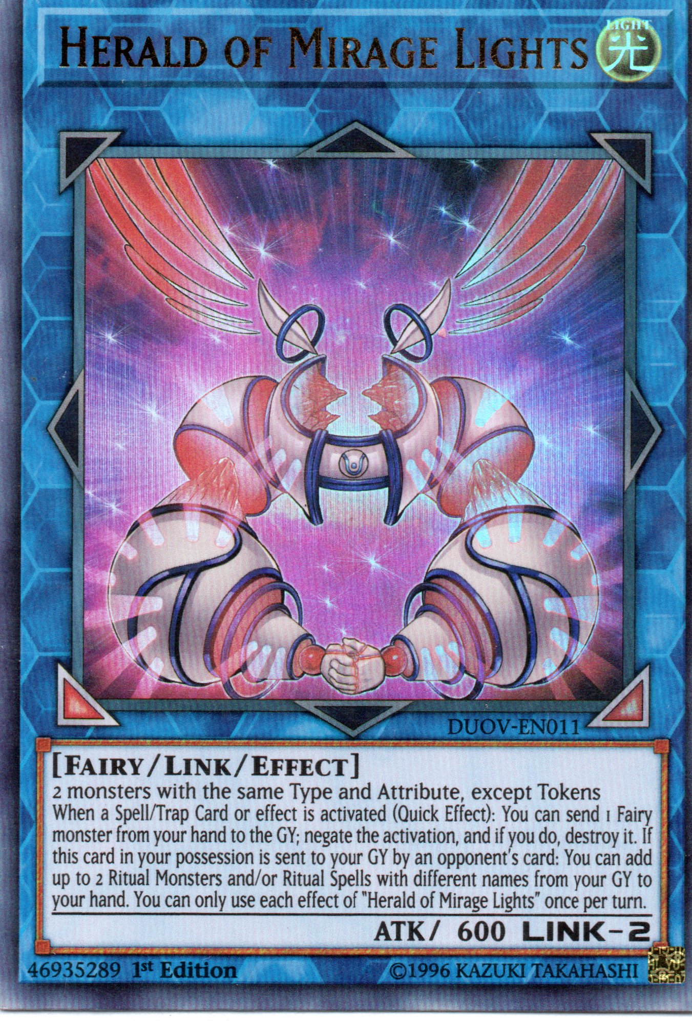 Herald of Mirage Lights DUOV-EN011 Ultra rare