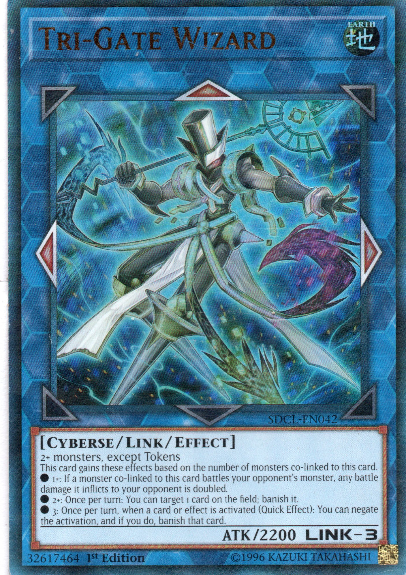 Tri-Gade Wizard SDCL-EN042 Ultra rare