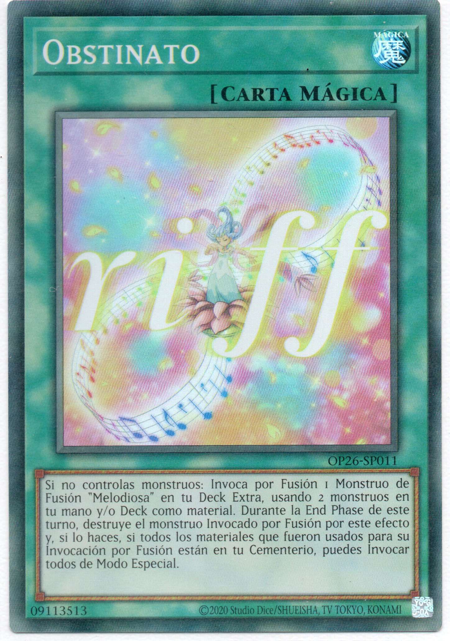 Obstinato OP26-SP011 Super rare
