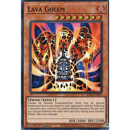Lava Golem RA01-EN001 Super rare
