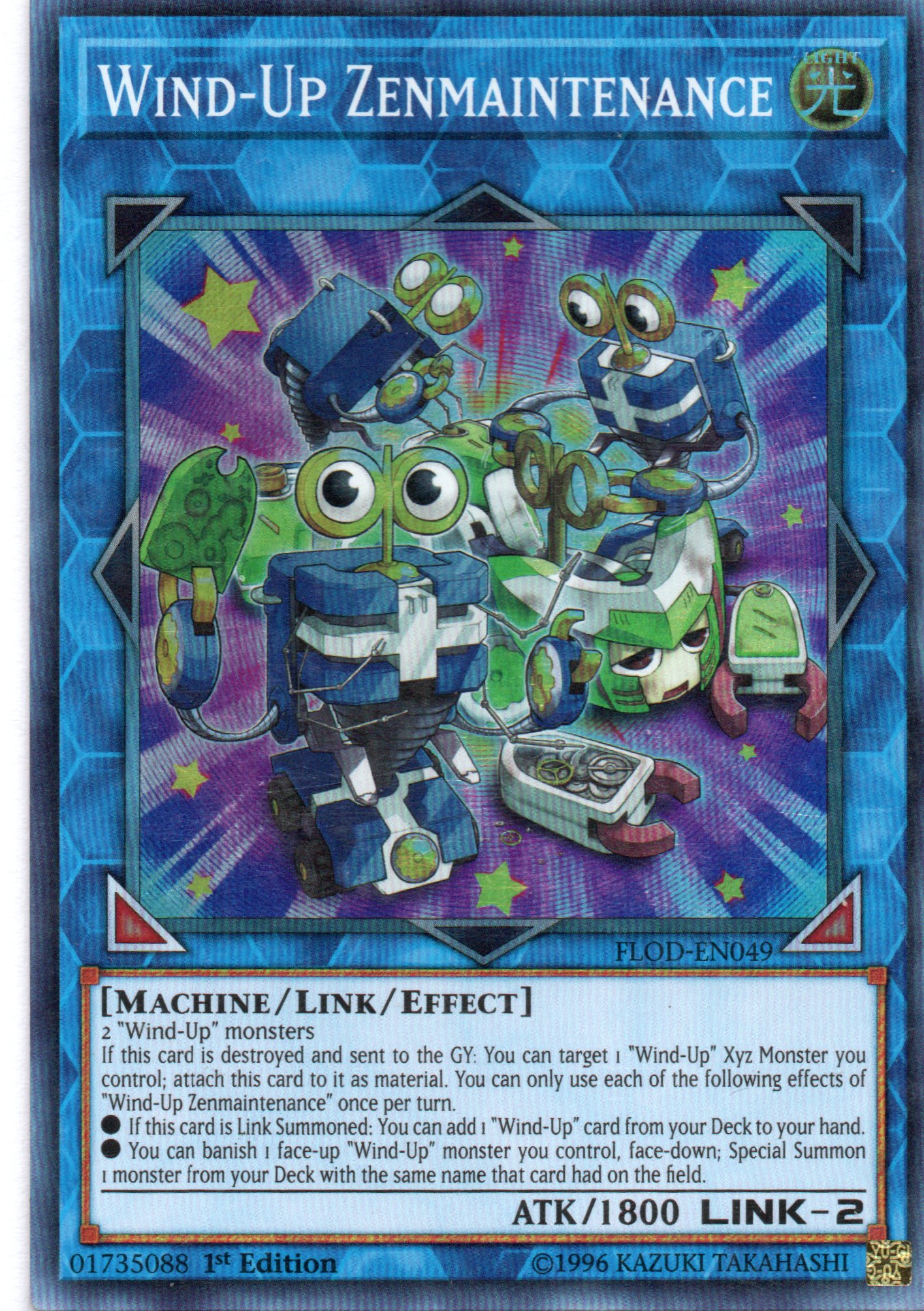 Wind-Up Zenmaintenance FLOD-EN049 Super rare