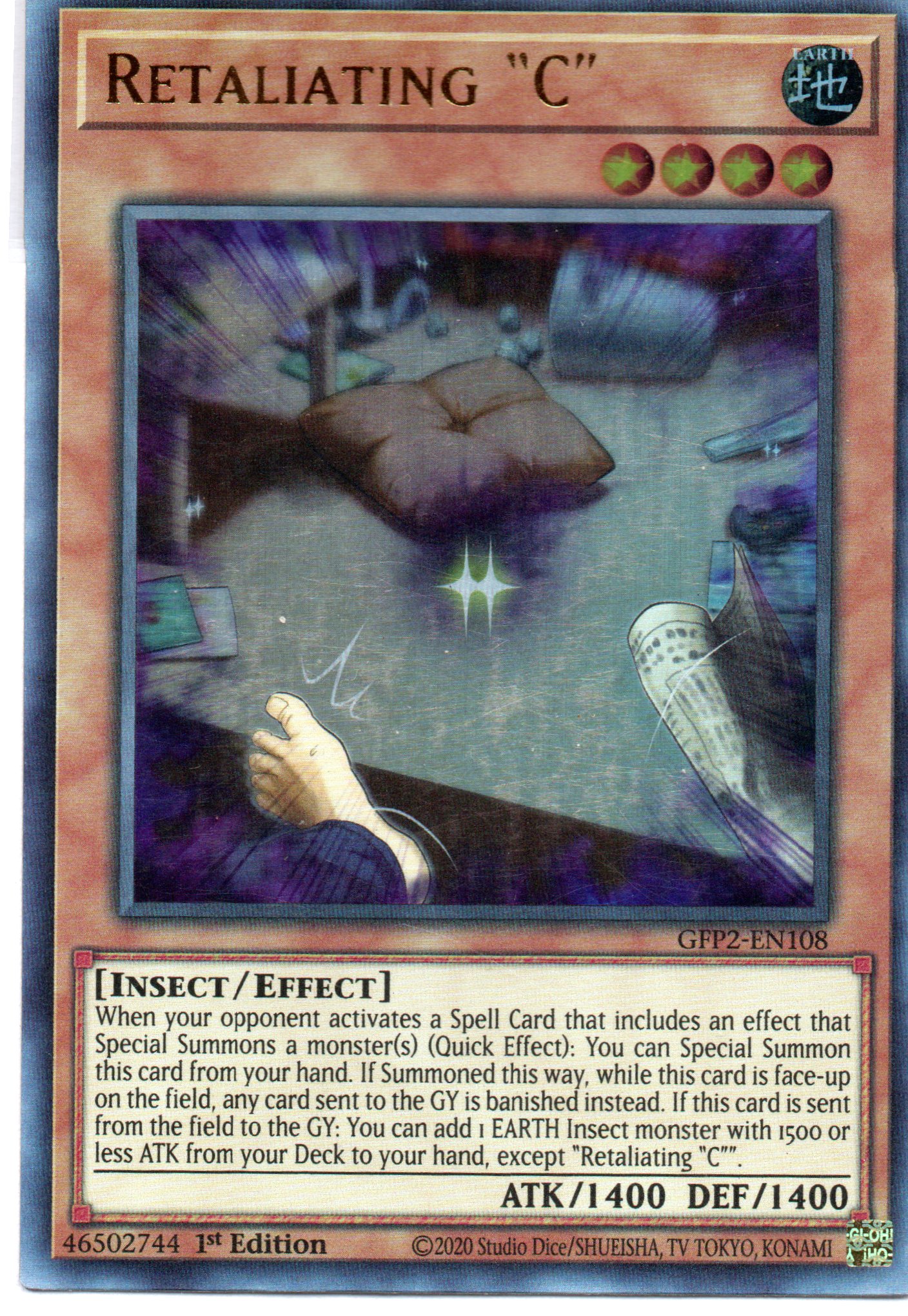 Retaliating "C" GFP2-EN108 Ultra rare