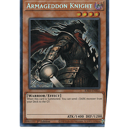 Armageddon Knight RA03-EN002 Secret rare