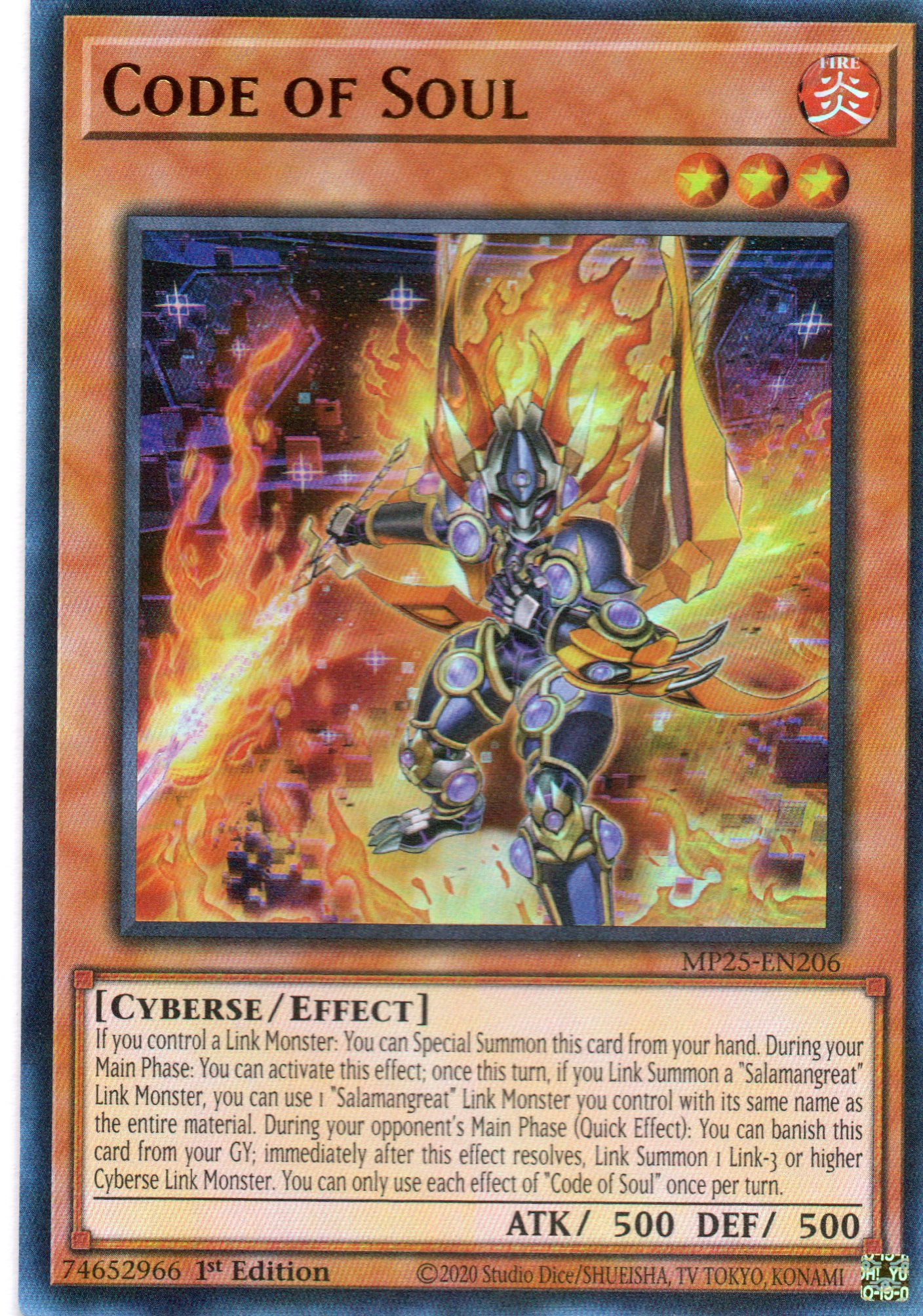 Code of Soul MP25-EN206 Ultra rare