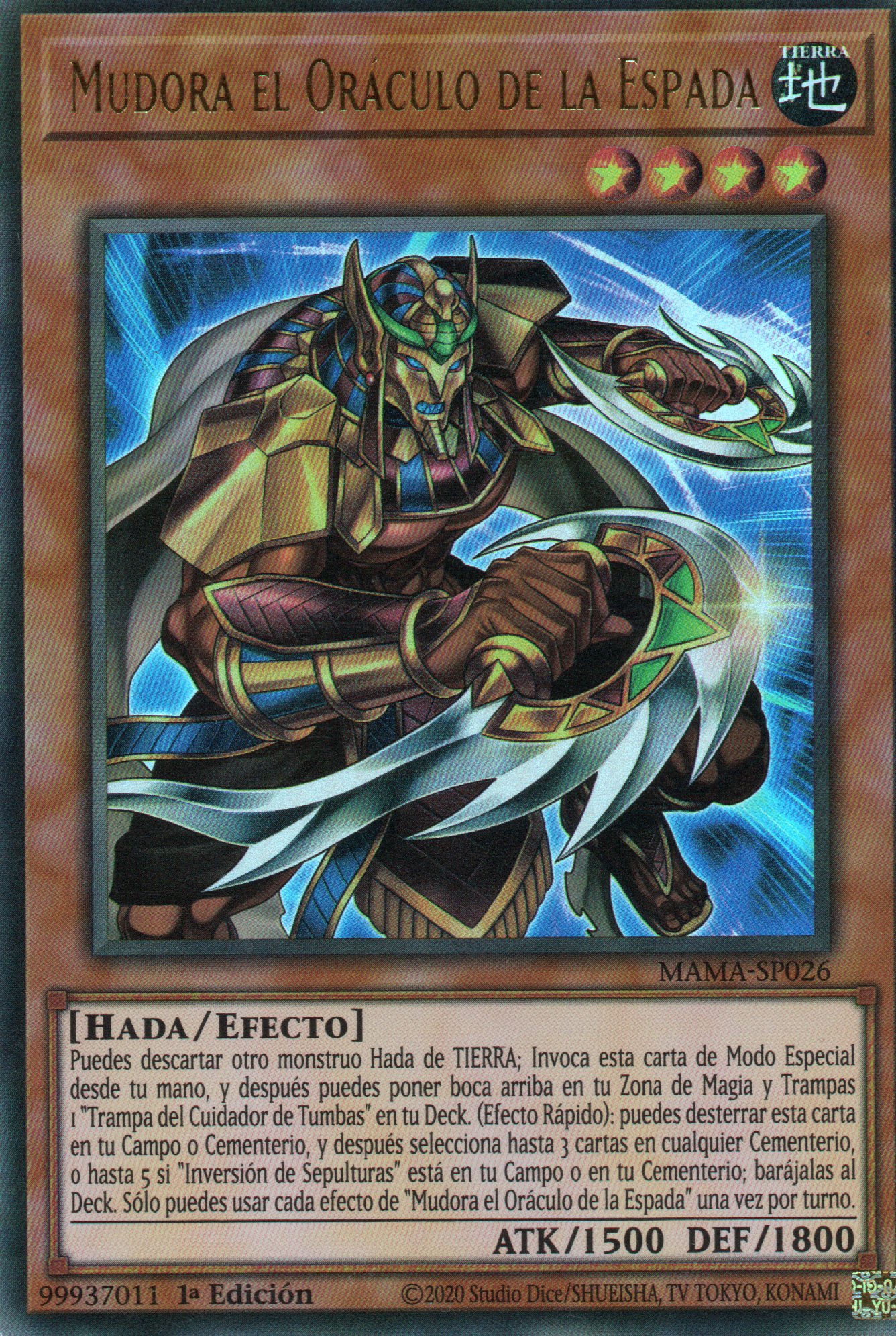 Mudora el Oraculo de la Espada MAMA-SP026 Ultra rare