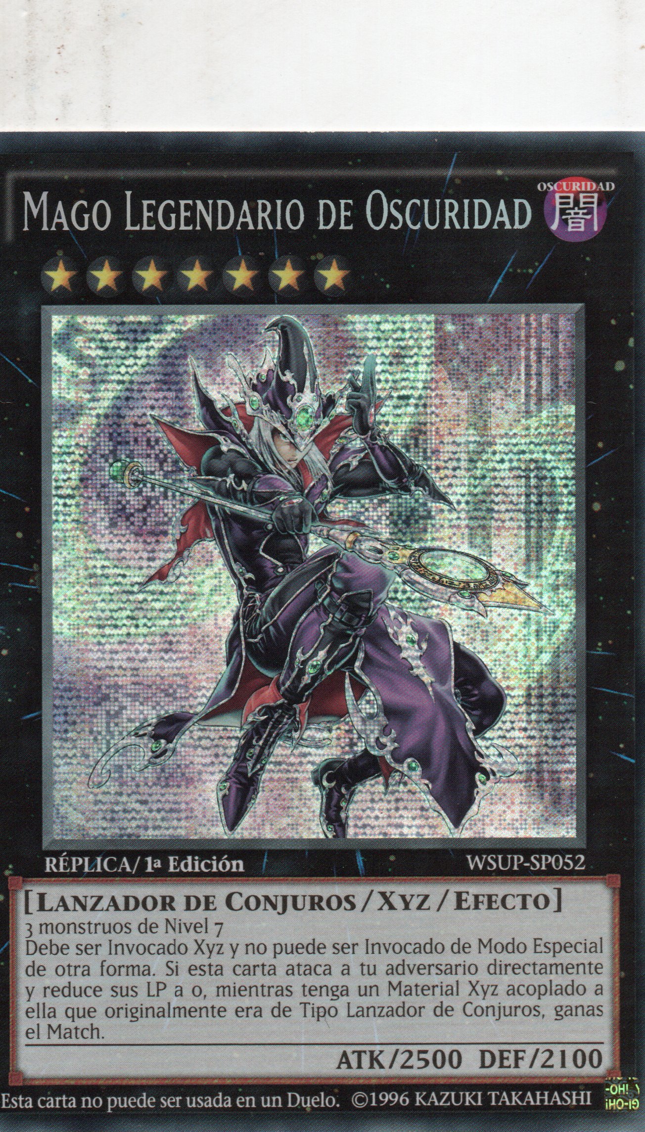 Mago Legendario de Oscuridad WSUP-SP52 Secret rare