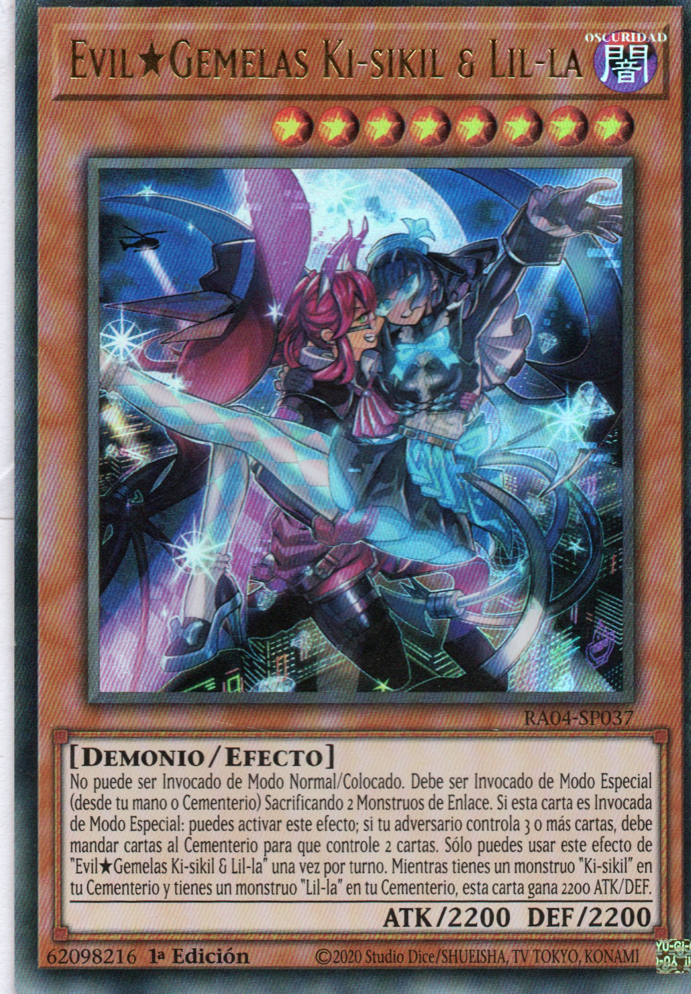 Evil*Twins Ki-Sikil & Lil-La RA04-SP037 Ultra rare