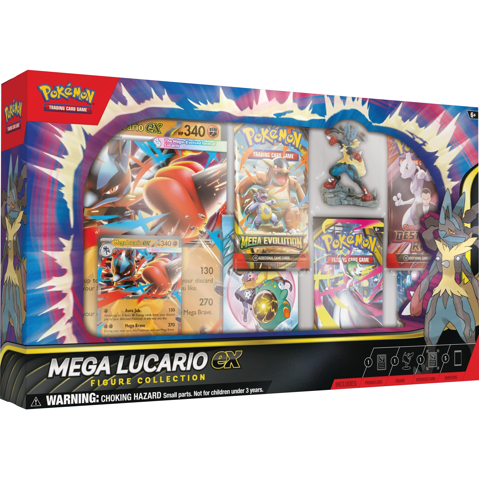 Pokémon en Español - Mega Lucario ex Figure Collection