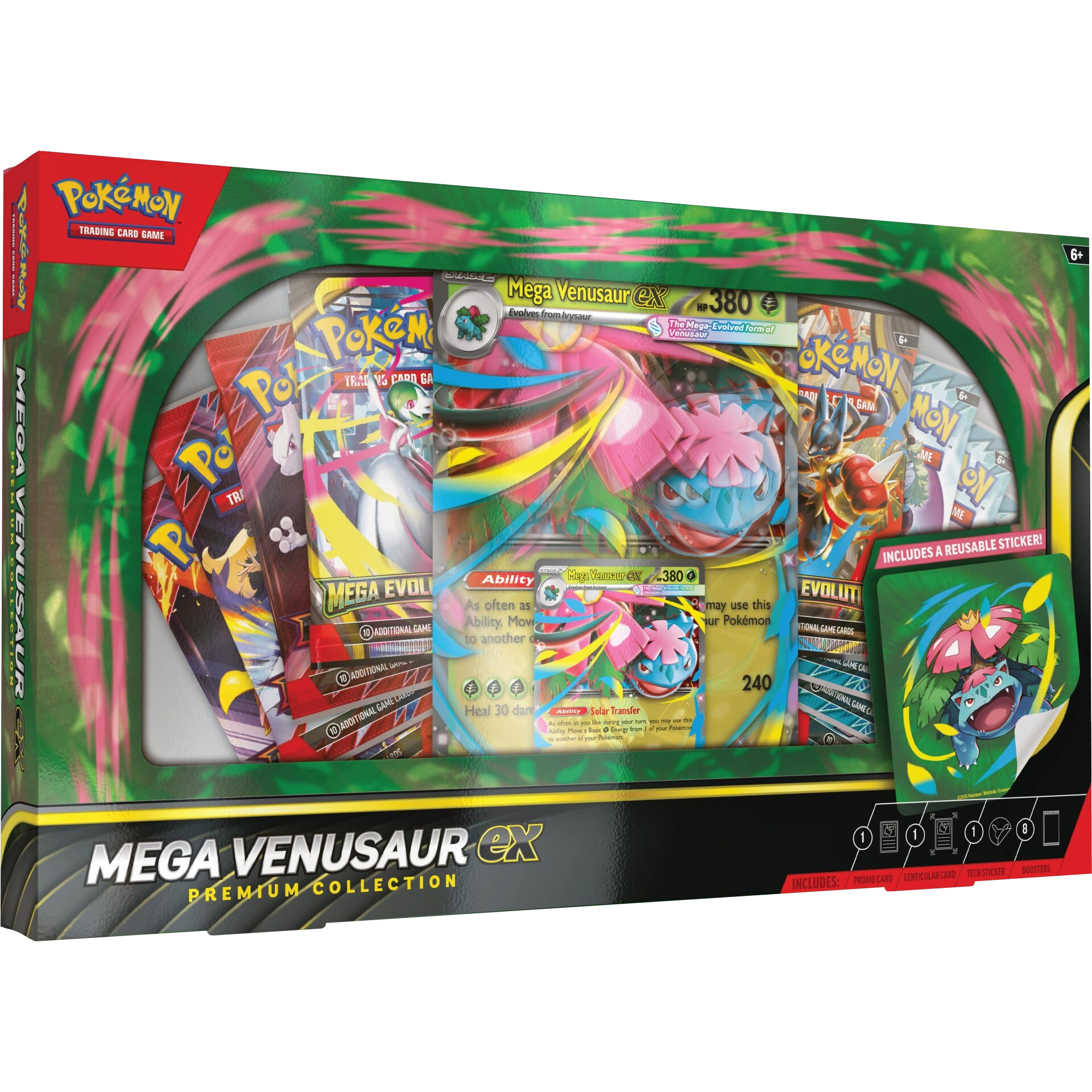 Pokémon en Ingles - Mega Venusaur ex Premium Colletion