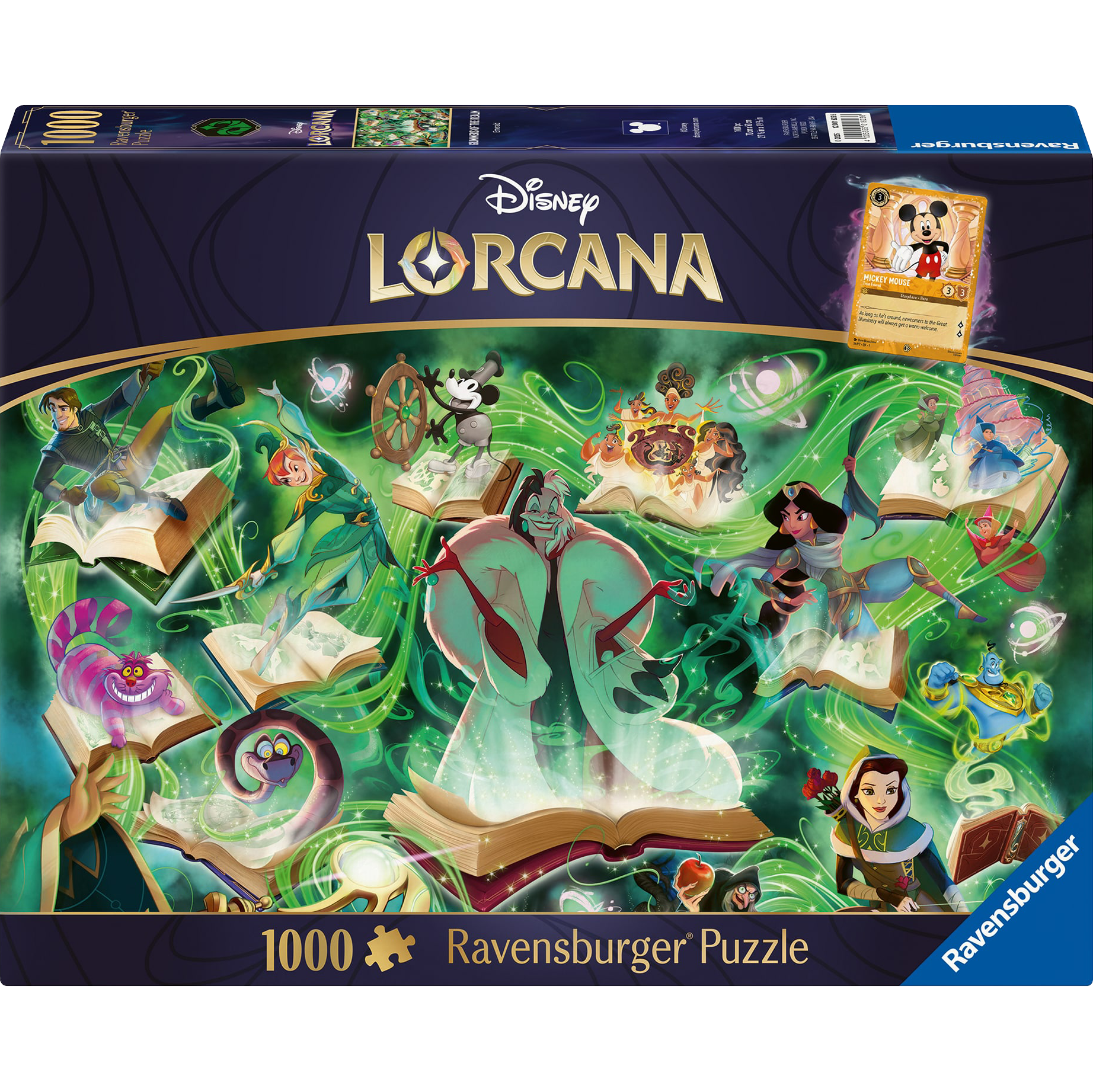 Rompecabezas - Ravensburger Glimmers Of The Realm Lorcana