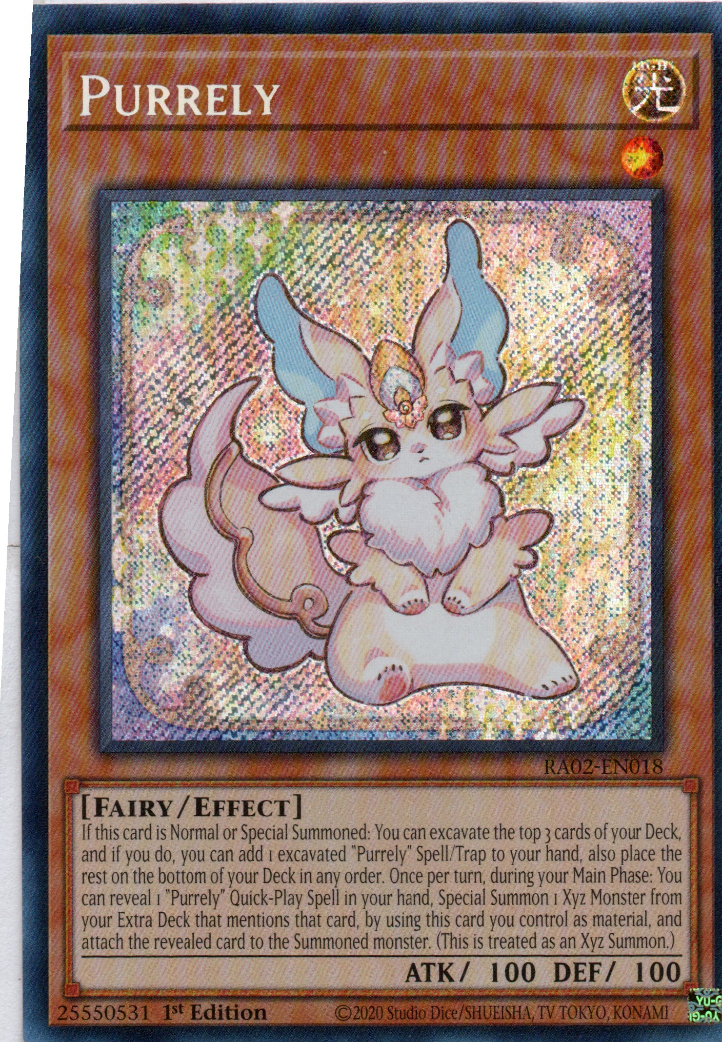 Purrely RA02-EN018 Secret rare