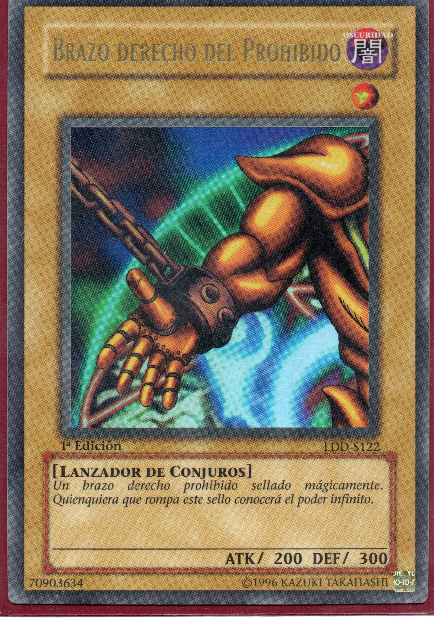 Brazo Derecho del Prohibido LDD-S122 Ultra rare