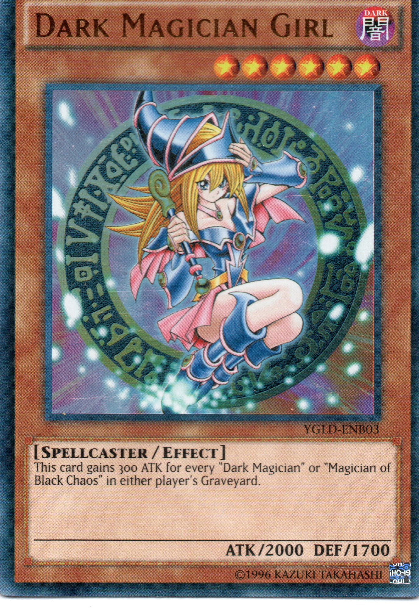 Dark Magician Girl YGLD-ENB03 Ultra rare