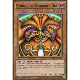 Exodia the Forbidden One MGED-EN005 Gold rare
