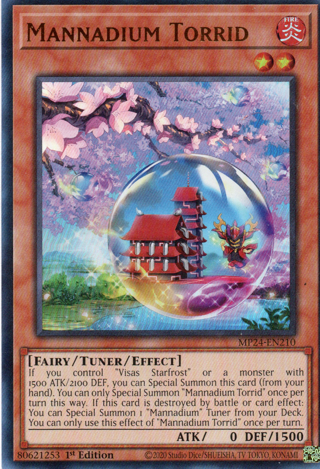 Mannadium Torrid MP24-EN210 Ultra rare