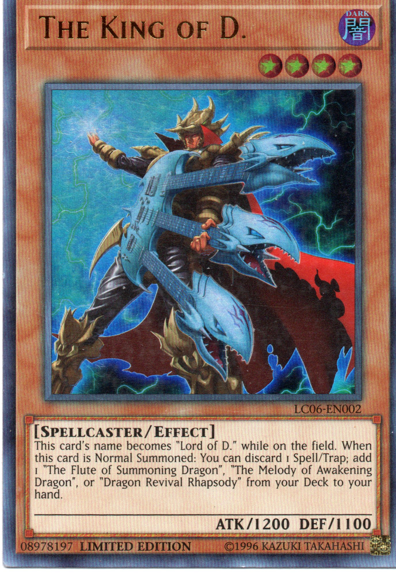 The King of D. LC06-EN002 Ultra rare