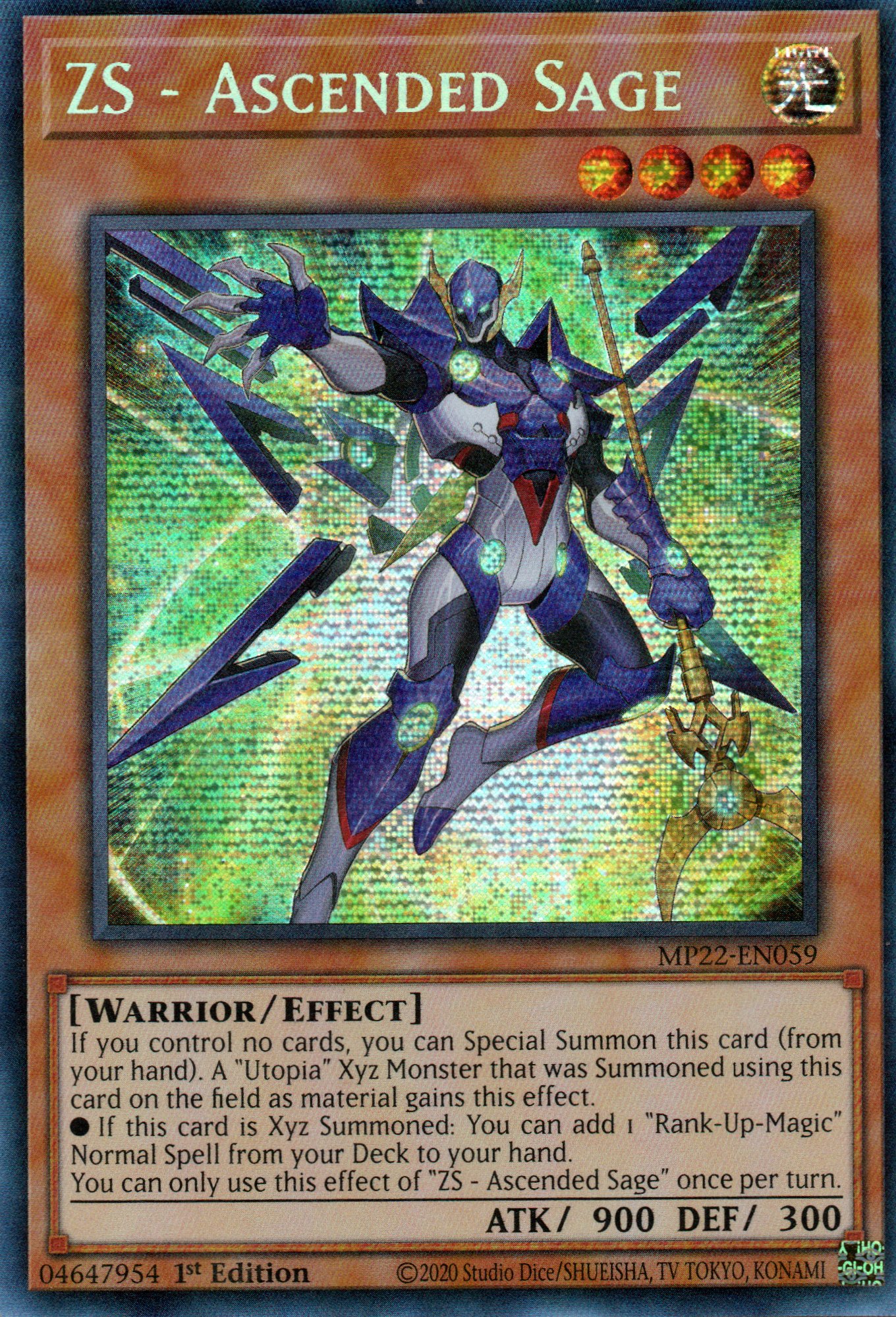 ZS - Ascended Sage MP22-EN059 Ultra rare