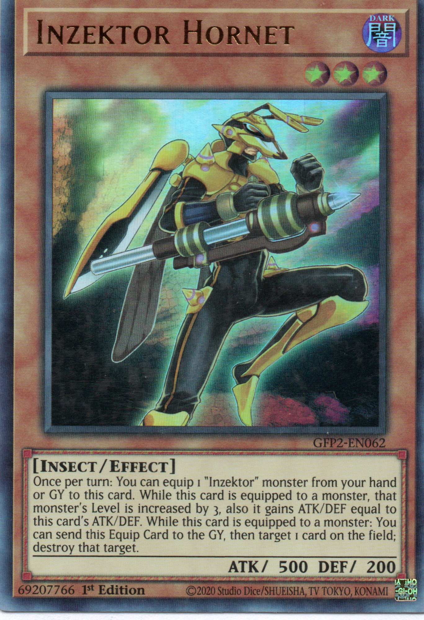 Inzektor Hornet GFP2-EN062 Ultra rare