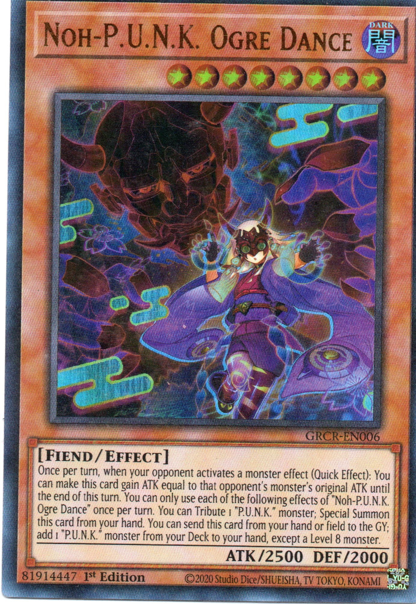 Noh-P.U.N.K. Ogre Dance GRCR-EN006 Ultra rare