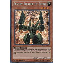 Sentry Soldier of Stone MVP1-ENS12 Secret rare