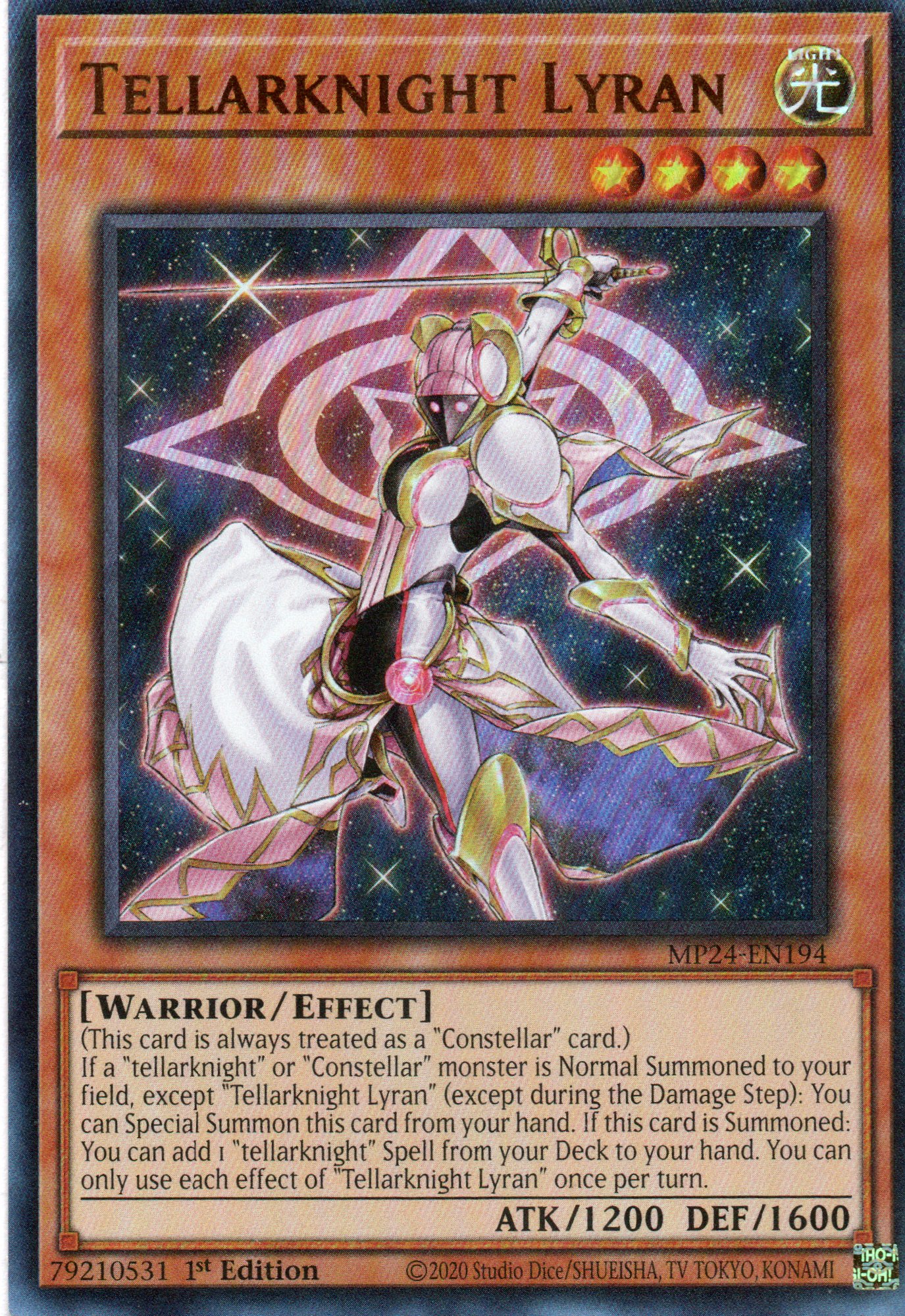 Tellarknight Lyran MP24-EN194 Ultra rare