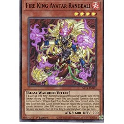 Fire King Avatar Rangbali SR14-EN003 Ultra rare