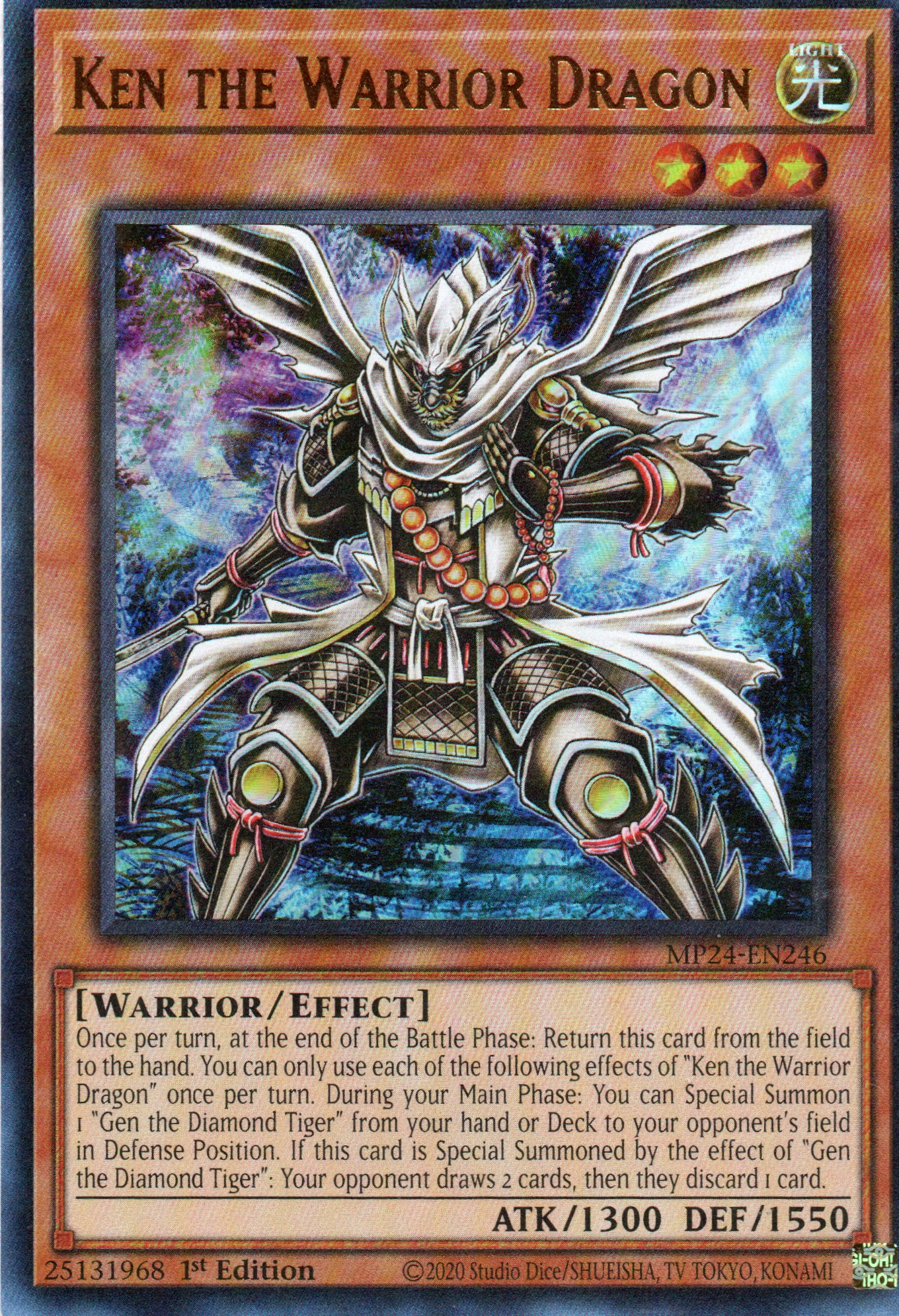 Ken the Warrior Dragon MP24-EN246 Ultra rare