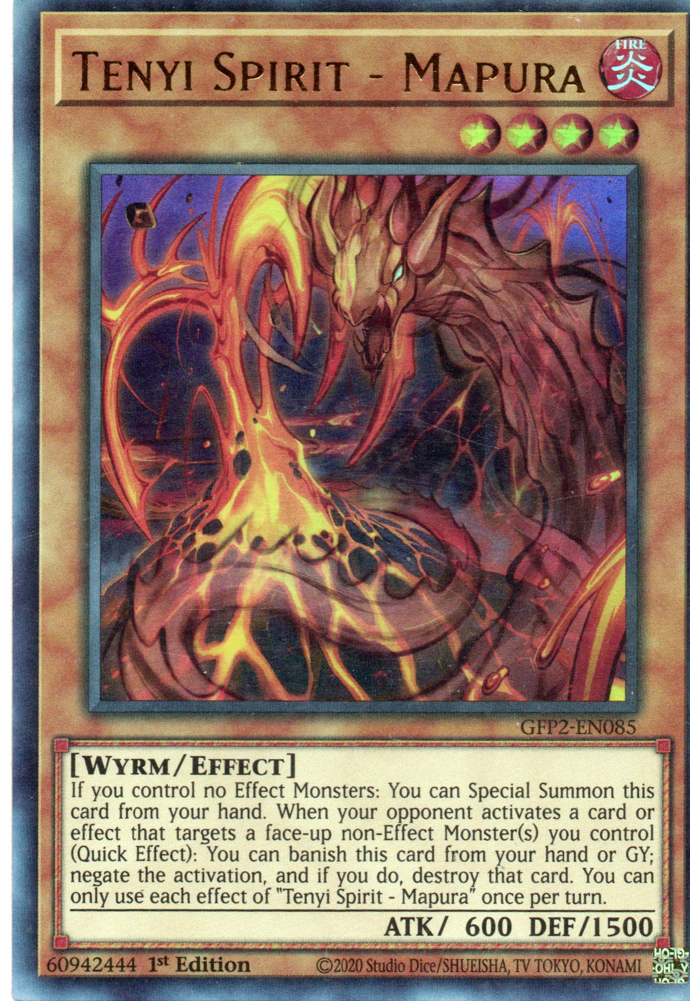 Tenyi Spirit - Mapura GFP2-EN085 Ultra rare