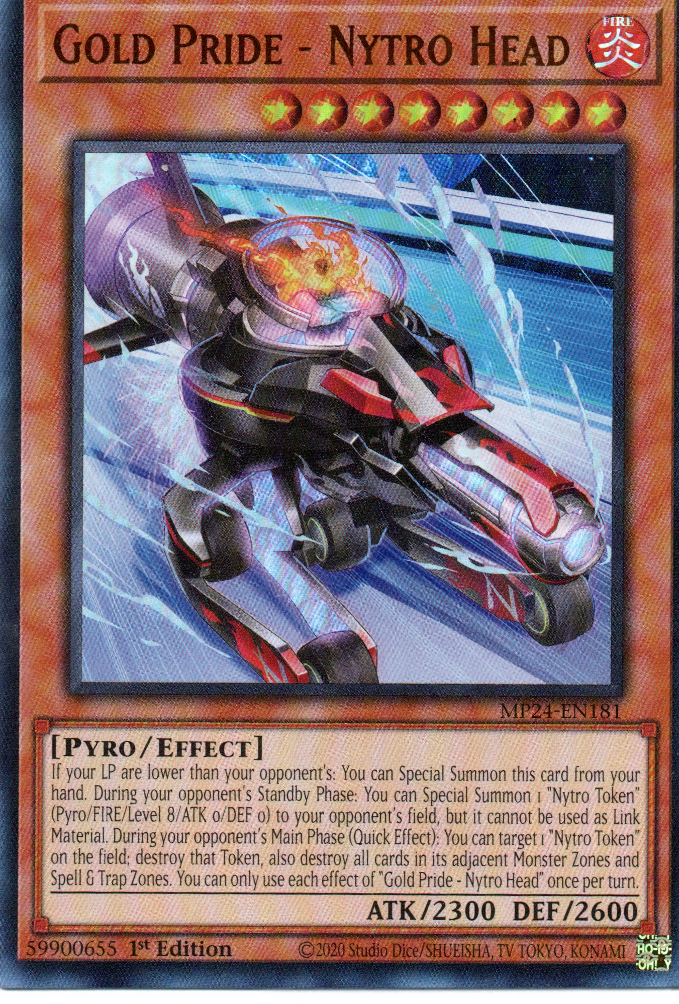 Gold Pride - Nytro Head MP24-EN181 Ultra rare