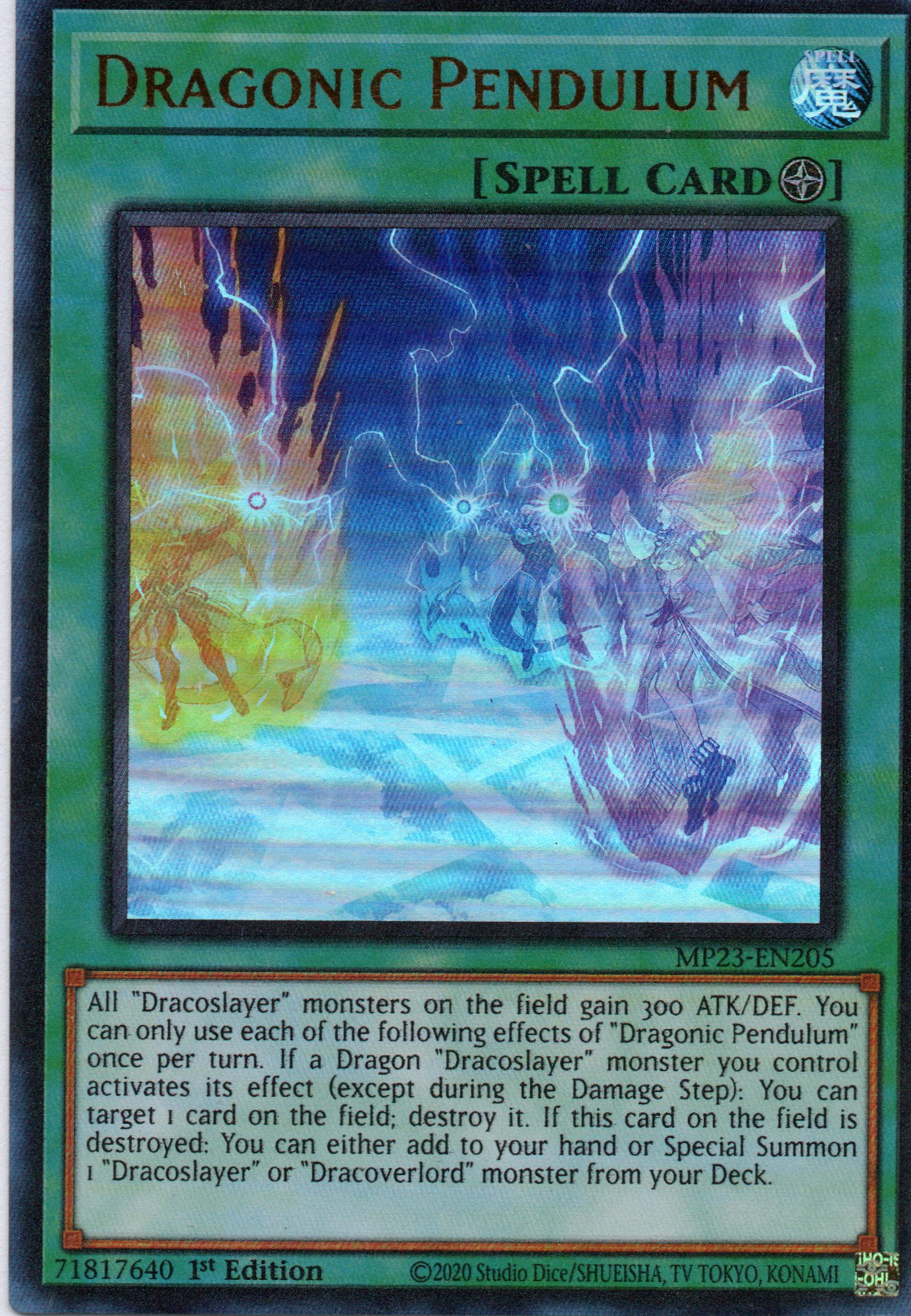 Draconic Pendulum MP23-EN205 Ultra rare