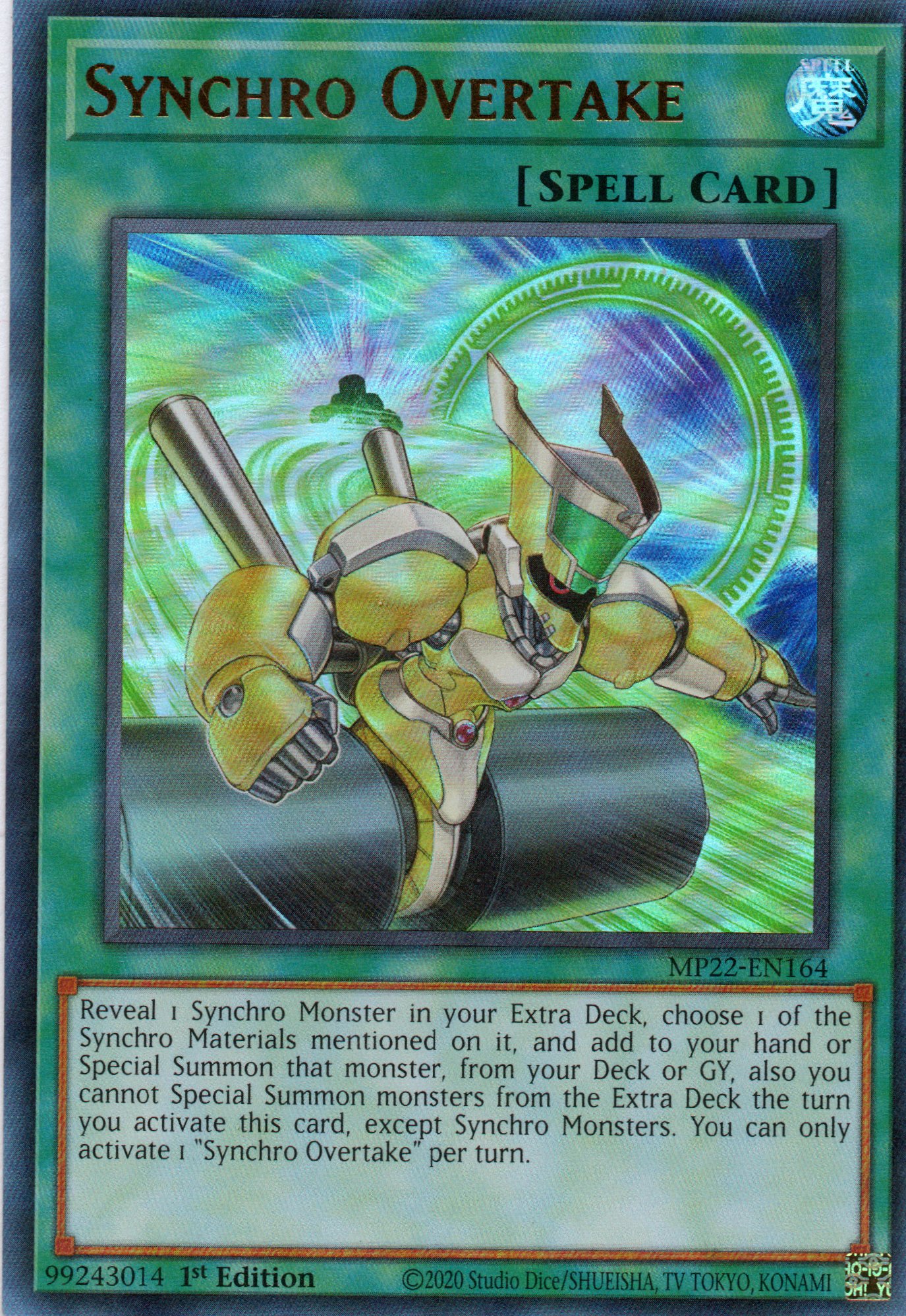 Synchro Overtake MP22-EN164 Ultra rare