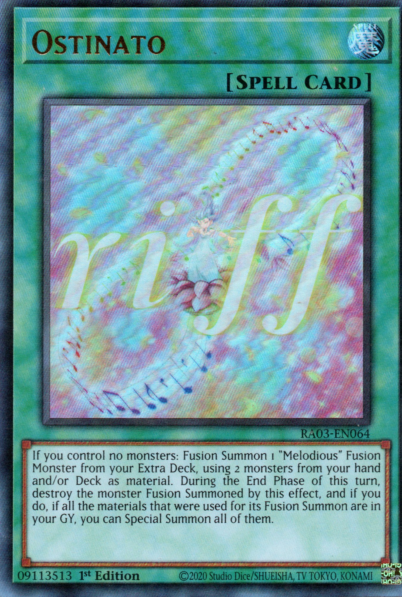 Ostinato RA03-EN064 Ultra rare