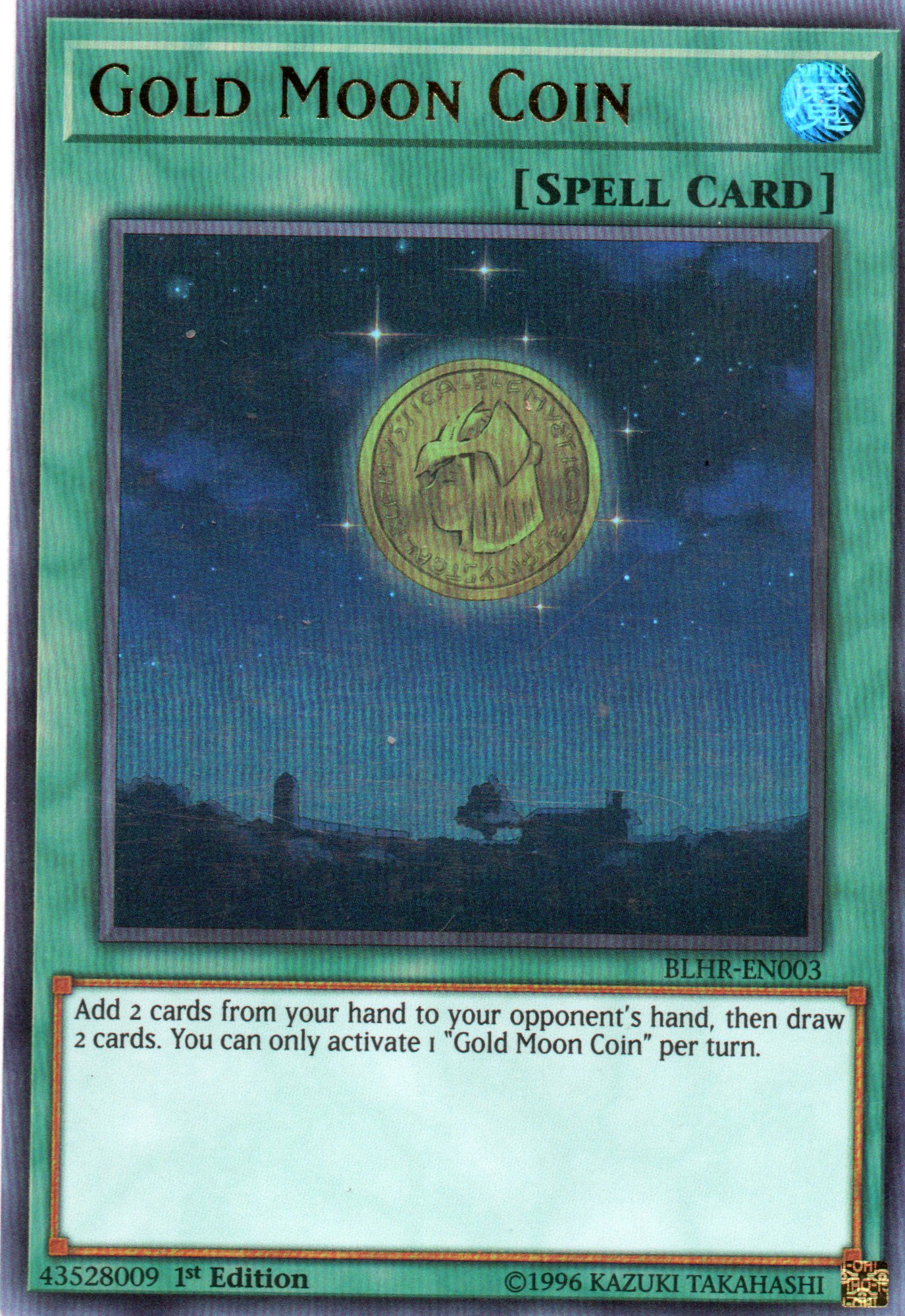 Gold Moon Coin BLHR-EN003 Ultra rare