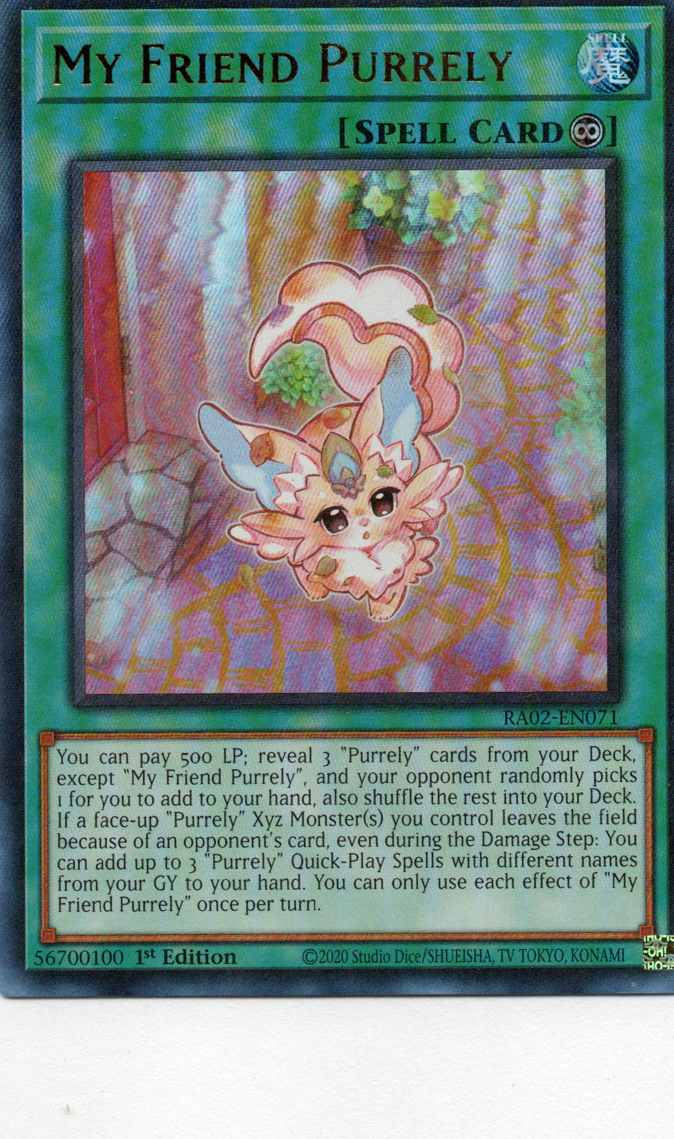 My Friend Purrely RA02-EN071 Ultra rare