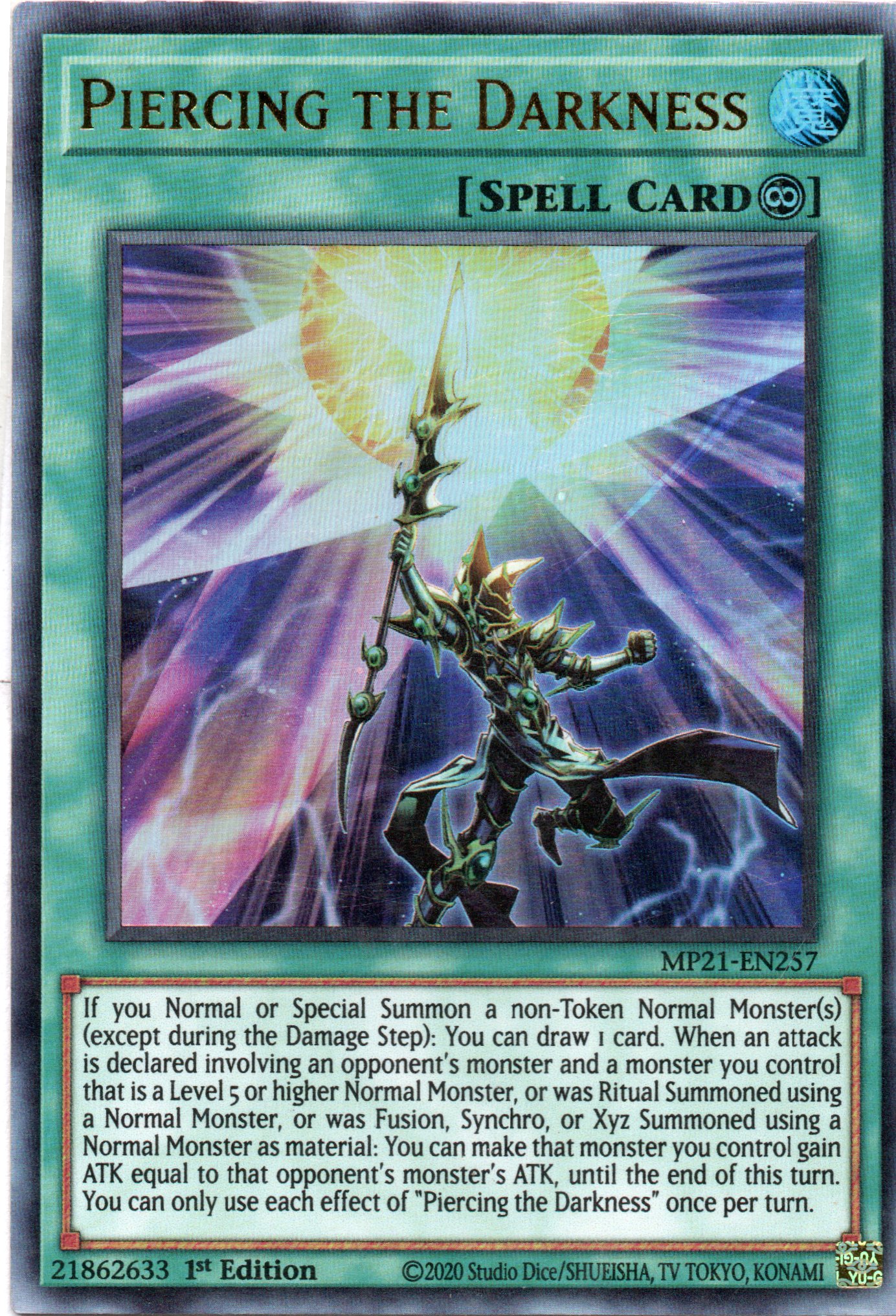 Piercing the Darkness MP21-EN257 Ultra rare