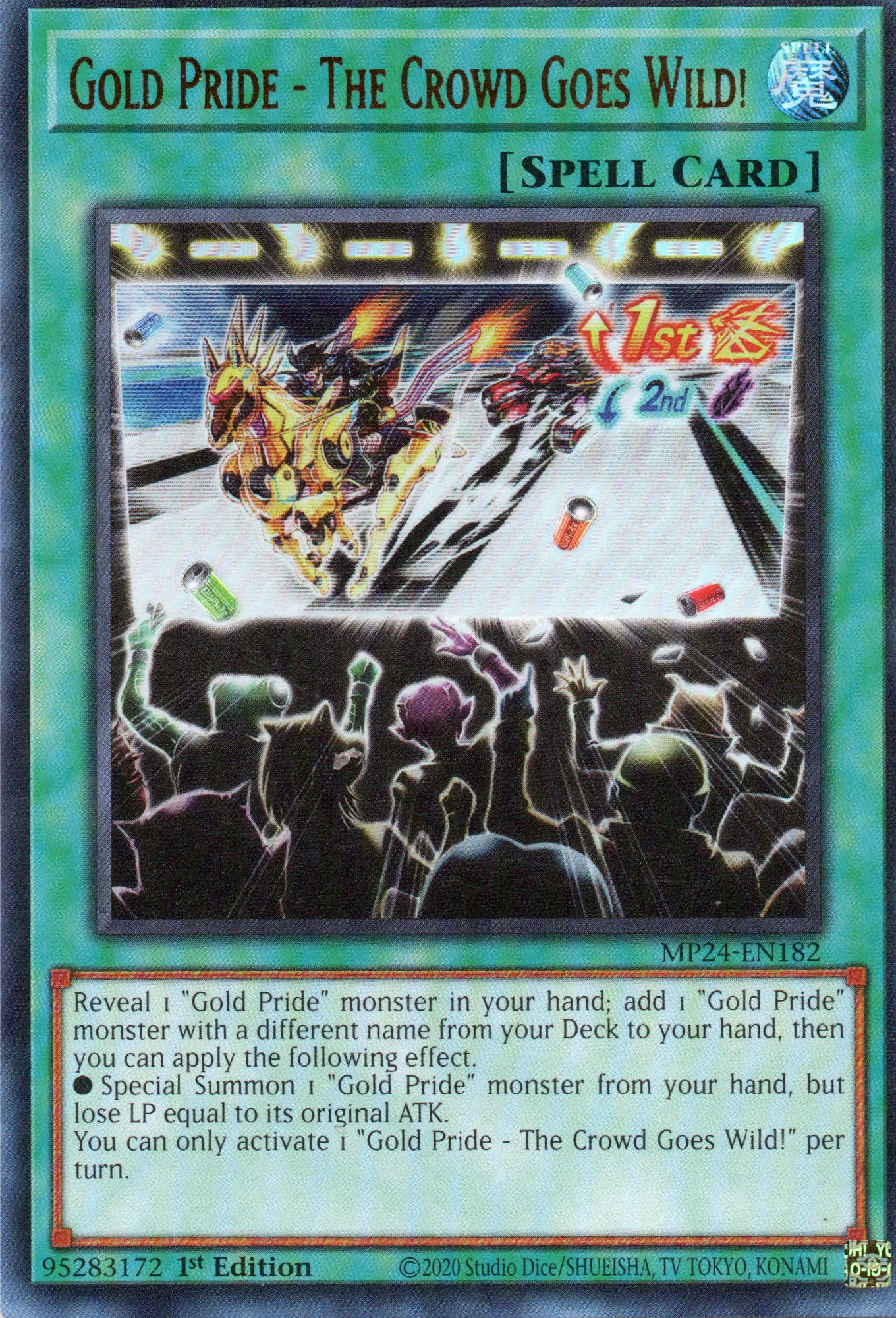 Gold Pride - The Crowd Goes Wild! MP24-EN182 Ultra rare