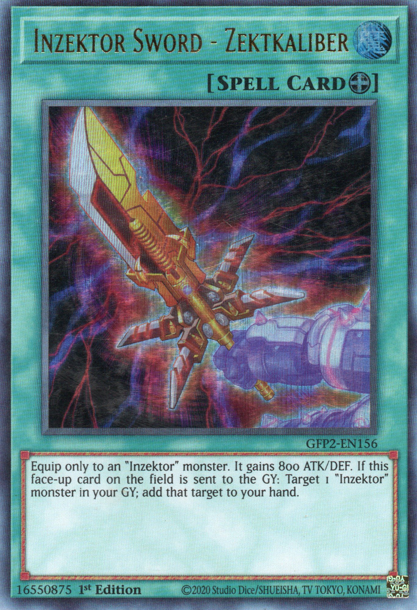 Inzektor Sword - Zektkaliber GFP2-EN156 Ultra rare