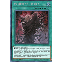 Vampire´s Desire DASA-EN008 Secret rare