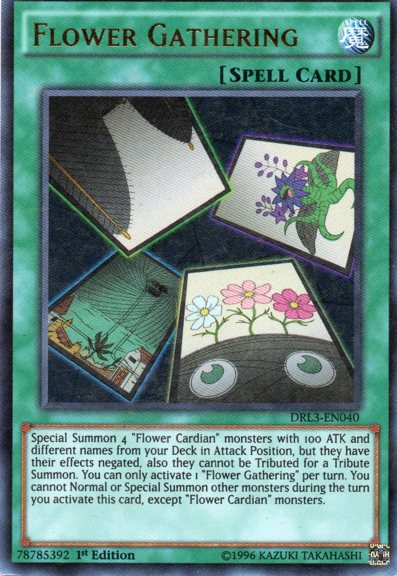 Flower Gathering DRL3-EN040 Ultra rare